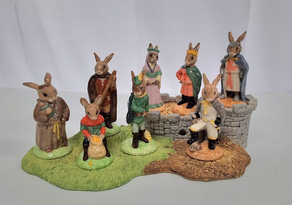 Lot 1410 - BUNNYKINS THE ROBIN HOOD COLLECTION