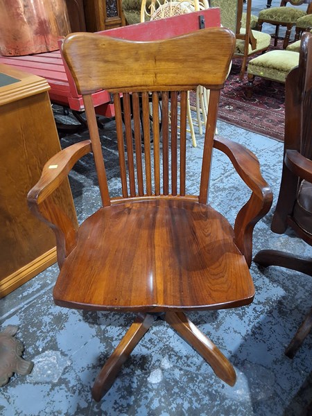 Lot 197 - CAPTAINS CHAIR