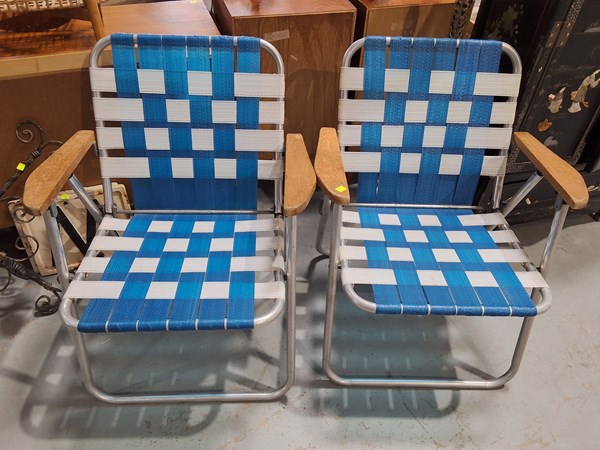 Lot 200 - POOL SIDE CHAIRS