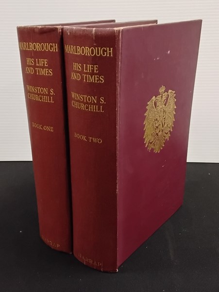 Lot 1149 - CHURCHILL, WINSTON: Marlborough. His Life and Times.