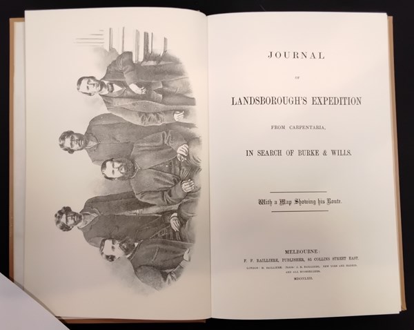 Lot 1144 - LANDSBOROUGH, W.: Journal of Landsborough's Expedition