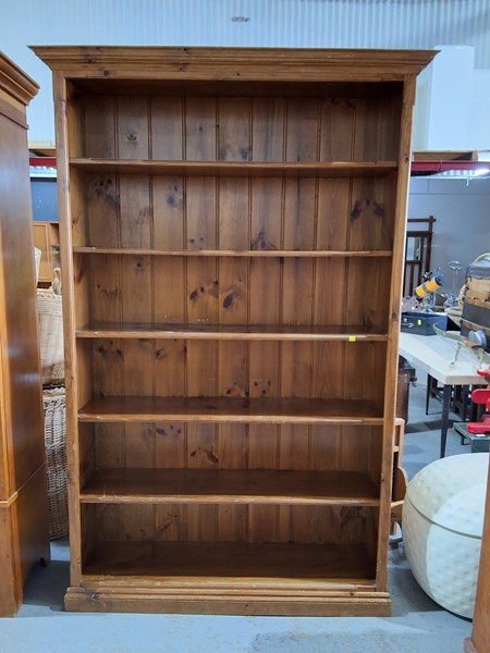 Lot 310 - PINE BOOKSHELF