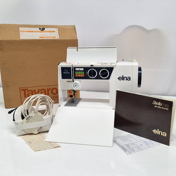 Lot 1243 - ELNA COMPACT SEWING MACHINE