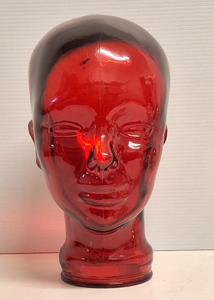 Lot 1173 - GLASS HEAD