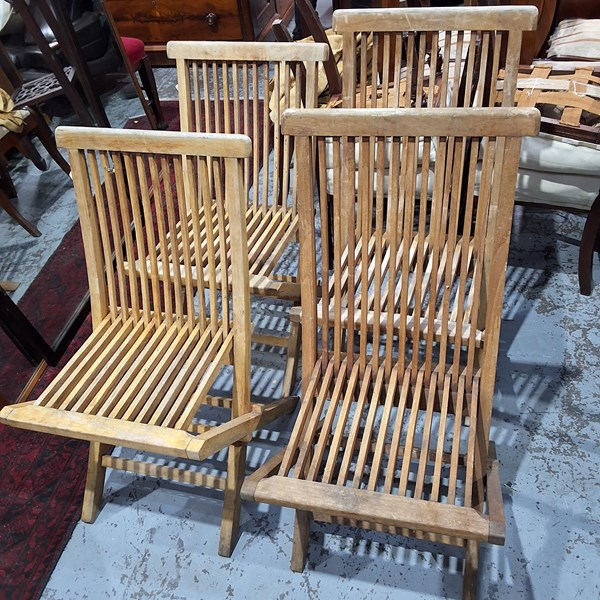 Lot 180 - GARDEN CHAIRS