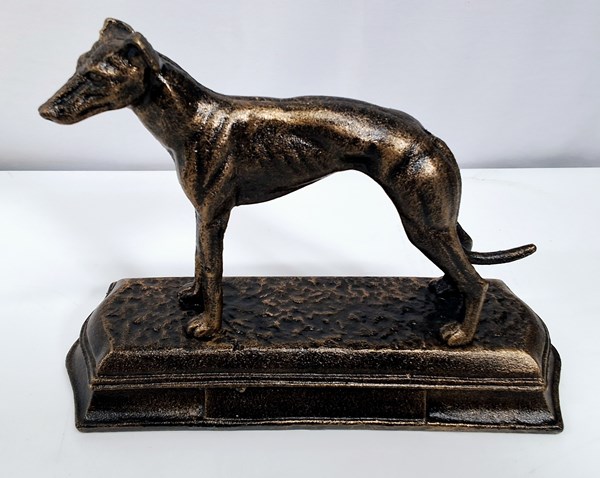 Lot 1257 - DOG ORNAMENT