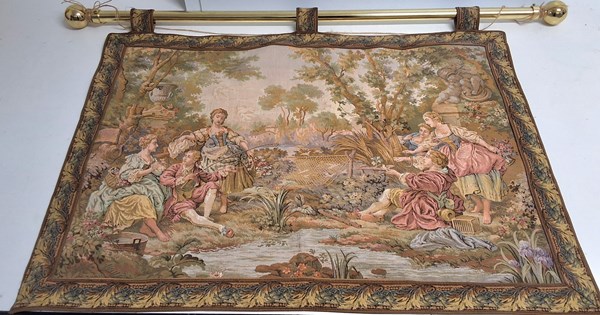 Lot 1363 - TAPESTRY WALL HANGING