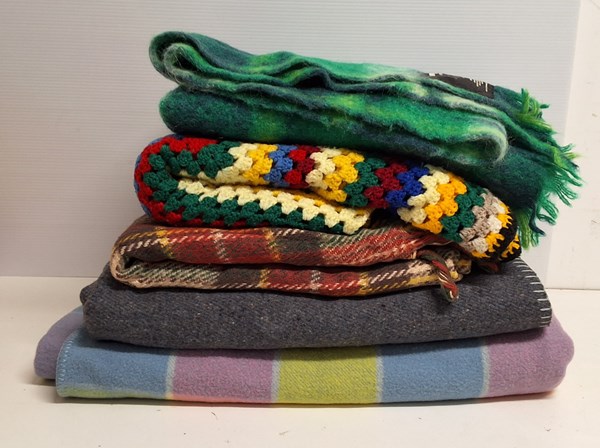 Lot 1299 - WOOLLEN BLANKETS