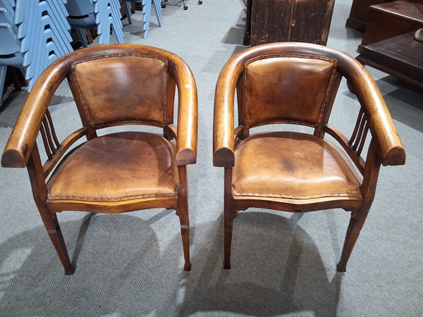 Lot 184 - TUB CHAIRS