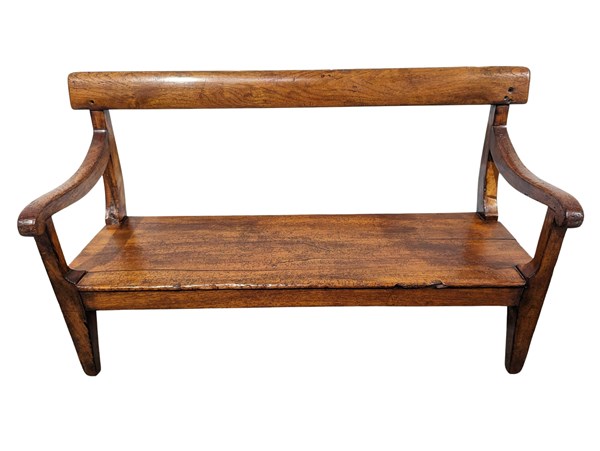 Lot 112 - CHILDREN'S BENCH