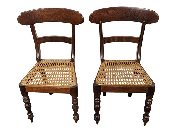 Lot 109 - PAIR OF CHAIRS