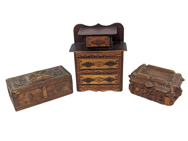 Lot 94 - JEWELLERY BOXES