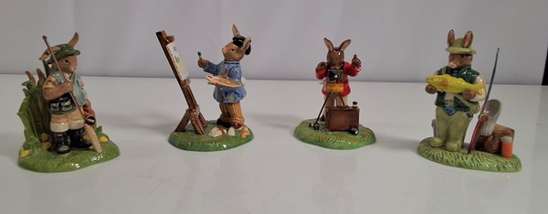 Lot 1382 - BUNNYKINS FIGURINES