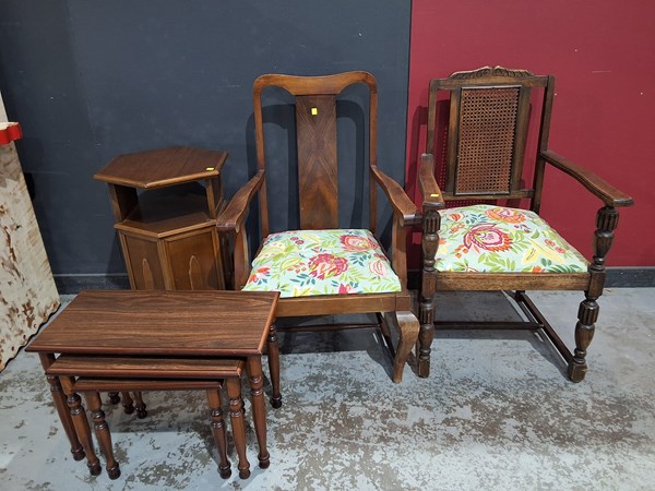 Lot 169 - CHAIRS AND TABLES