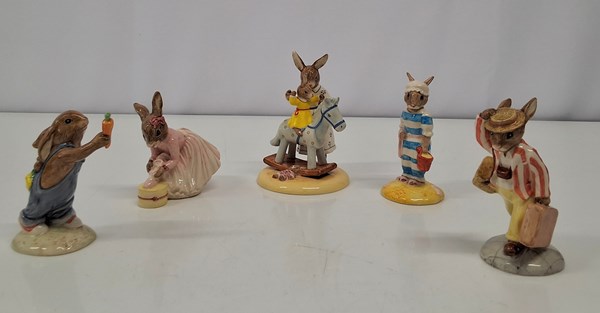 Lot 1380 - BUNNYKINS FIGURINES