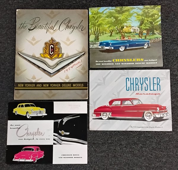 Lot 1350 - CAR SALES BROCHURES