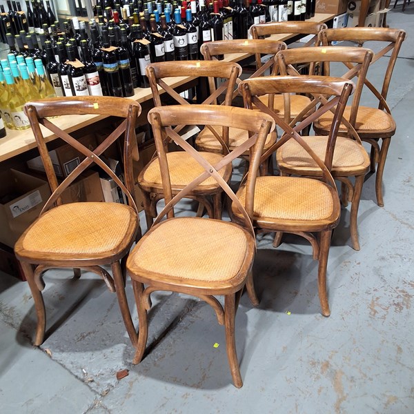 Lot 349 - FARMHOUSE CHAIRS