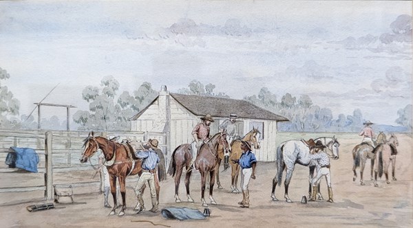 Lot 51 - ARTHUR ESAM (Australia 1850-1934)