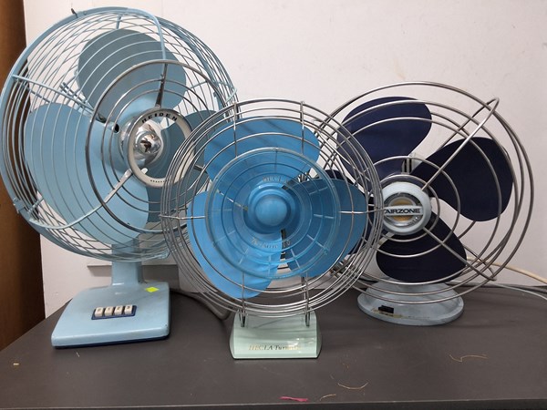 Lot 1298 - VINTAGE DESK FANS