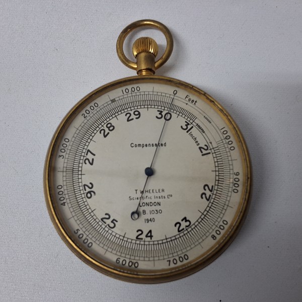 Lot 1192 - POCKET BAROMETER/ ALTIMETER