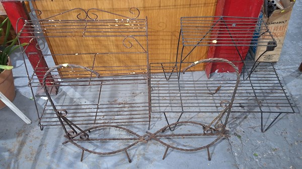 Lot 316 - PLANT STANDS