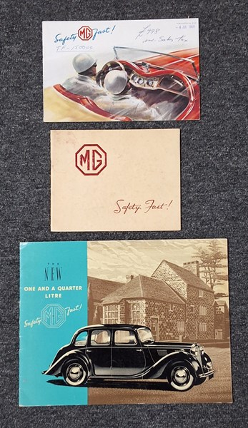 Lot 1353 - CAR SALES BROCHURES