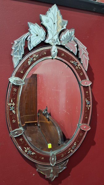 Lot 106 - VENETIAN MIRROR