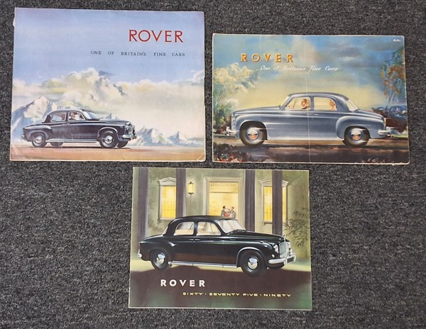 Lot 1344 - CAR SALES BROCHURES