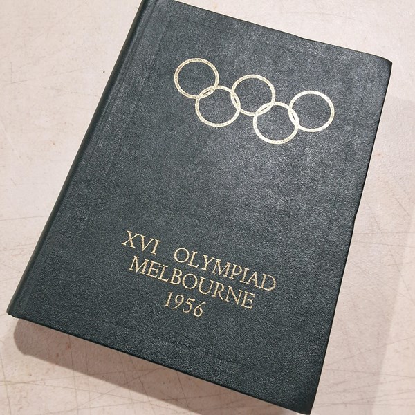 Lot 1119 - BOOK ON 1956 MELBOURNE OLYMPICS