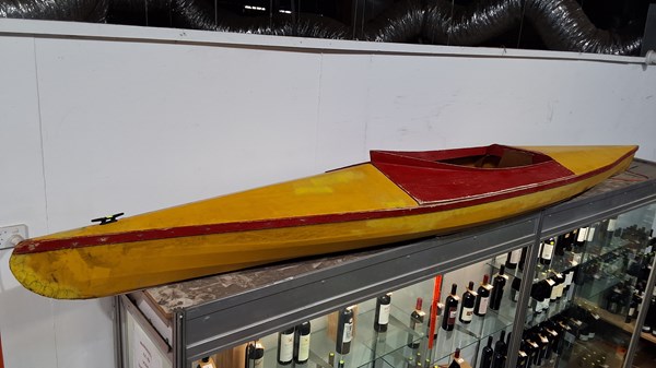 Lot 242 - CANVAS CANOE