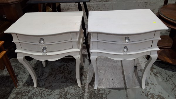 Lot 133 - BEDSIDE TABLES