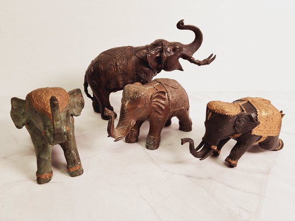 Lot 1305 - FOUR ELEPHANTS