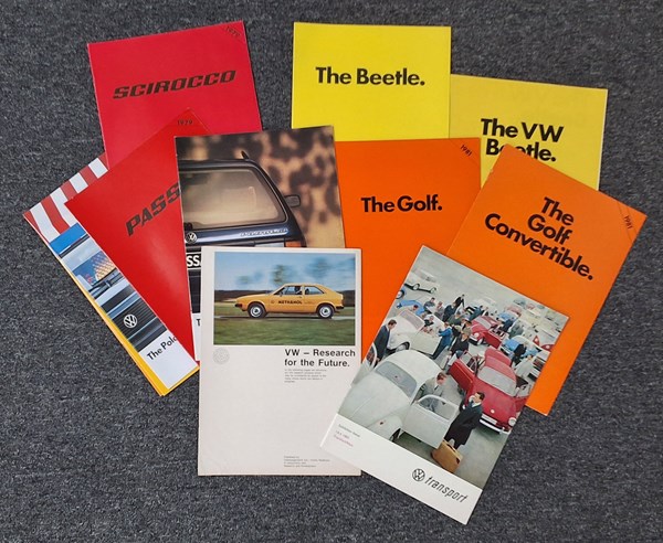 Lot 1395 - CAR SALES BROCHURES