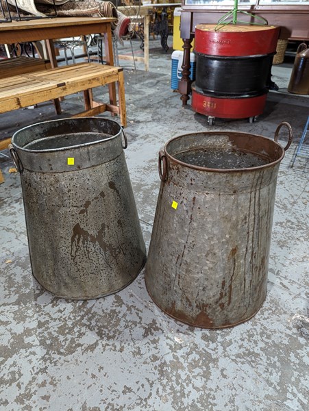 Lot 92 - PAIR OF PLANT POTS