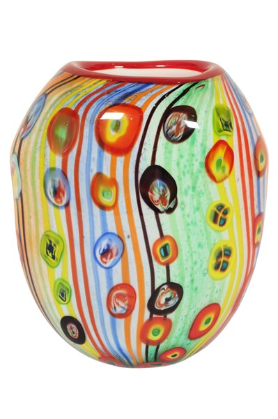 Lot 154 - MURANO GLASS VASE