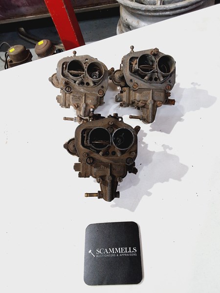 Lot 519 - WEBER CARBURETORS