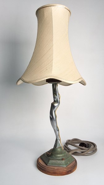 Lot 1362 - LADY LAMP