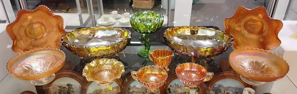 Lot 1359 - CARNIVAL GLASS