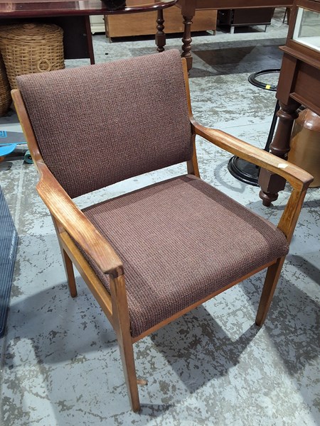 Lot 177 - T H BROWN ARMCHAIR