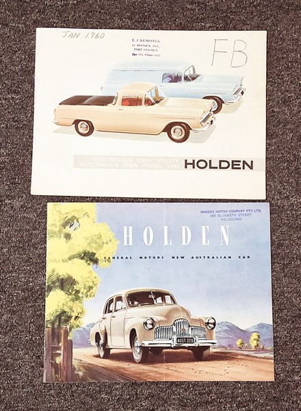 Lot 1242 - CAR SALES BROCHURES