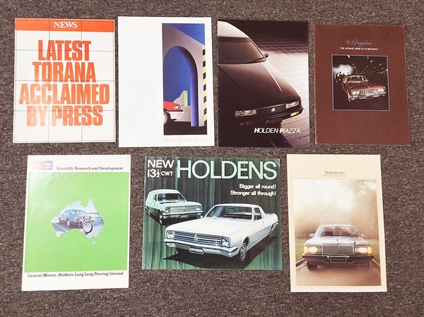 Lot 1243 - CAR SALES BROCHURES AND PUBLICATIONS