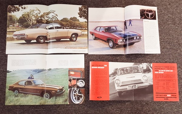 Lot 1386 - CAR SALES BROCHURES