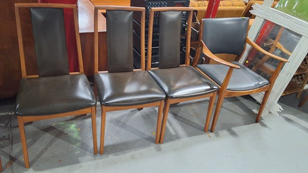 Lot 317 - DINING CHAIRS