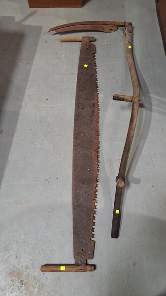 Lot 235 - SCYTHE AND SAW