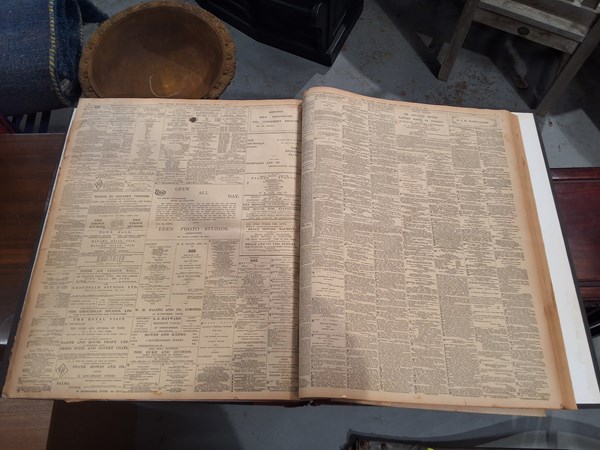 Lot 1223 - NEWSPAPER VOLUME