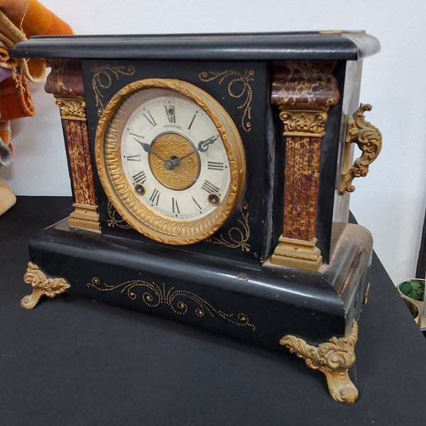 Lot 1274 - SESSIONS MANTEL CLOCK