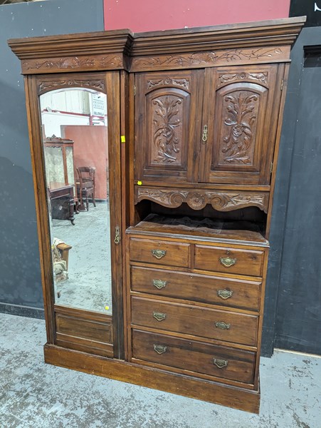 Lot 160 - BLACKWOOD WARDROBE