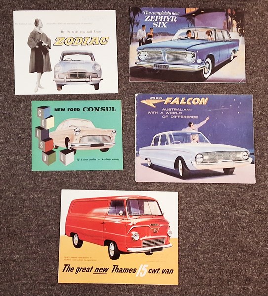 Lot 1400 - CAR SALES BROCHURES