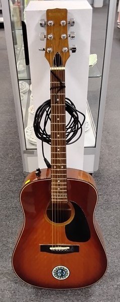 Lot 1404 - SAMICK ACOUSTIC GUITAR