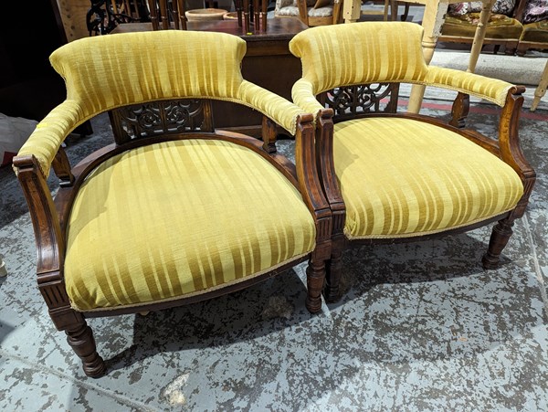 Lot 146 - PARLOUR CHAIRS